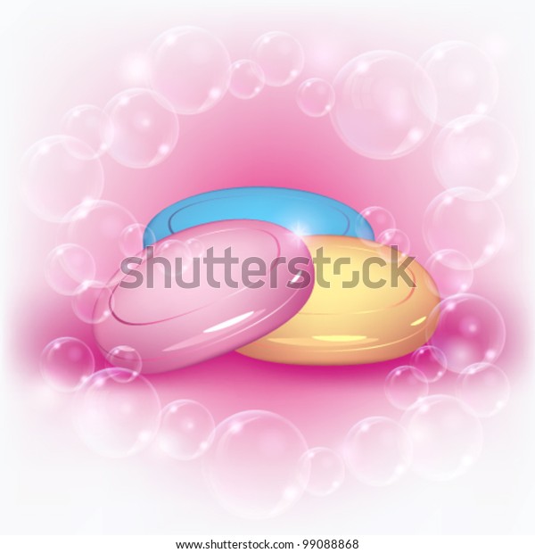 Vector Soap Bubbles Eps 10 Stock Vector (Royalty Free) 99088868