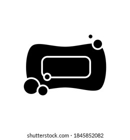 Vector Soap icon on isolated white background for UI/UX and website.