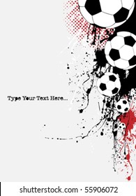 vector soccer background