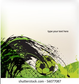vector soccer background