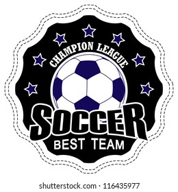 Vector soccer badge / Vector soccer labels / Soccer emblems