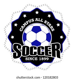 Vector soccer badge / Vector soccer labels / Soccer emblems