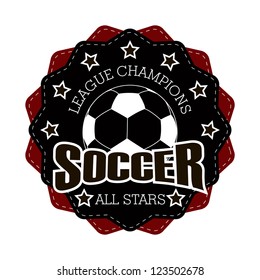 Vector soccer badge / Vector soccer labels / Soccer emblems