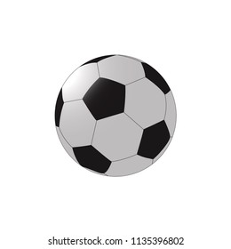 Vector soccer ball