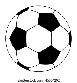 vector soccer ball