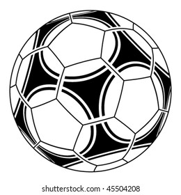 vector soccer ball