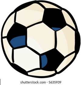 Vector: A Soccer Ball