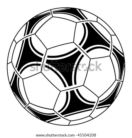 vector soccer ball
