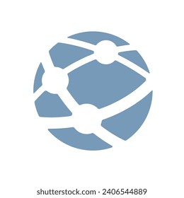 Vektorsoccer-Ball, schwarz-weiß, einzelne Bild, Vektorgrafik.