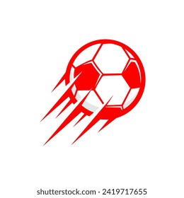 vector soccer ball, fast soccer ball