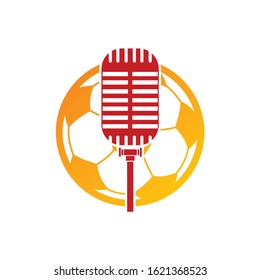 Vector Soccer Ball Logo Icon Design Template