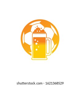 Vector Soccer Ball Logo Icon Design Template