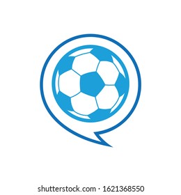 Vector Soccer Ball Logo Icon Design Template