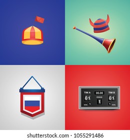 Vector Soccer Elements