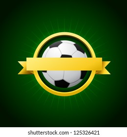 Vector Soccer Emblem