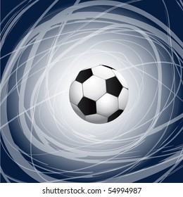 Vector Soccer Game Ball
