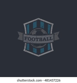 Vector of soccer graphic for t-shirt 