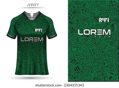 vector soccer jersey design for sublimation, sport t shirt design