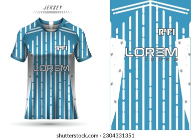 vector soccer jersey design for sublimation, sport t shirt design