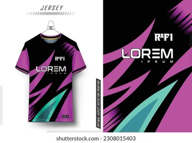diseño de jersey de fútbol vectorial para sublimación, diseño de camisetas de deporte 