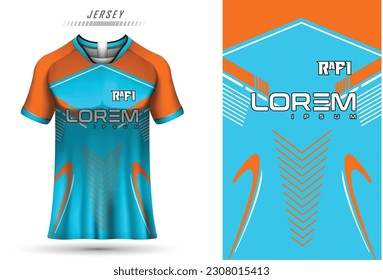 diseño de jersey de fútbol vectorial para sublimación, diseño de camisetas de deporte 