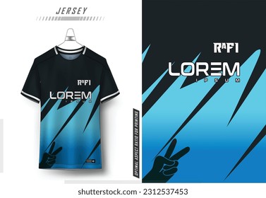 Vector soccer jersey design for sublimation, sport t shirt design jersey
