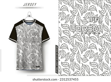 Vector soccer jersey design for sublimation, sport t shirt design jersey