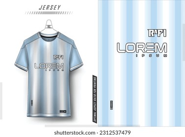 Vector soccer jersey design for sublimation, sport t shirt design jersey