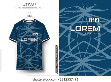 Vector soccer jersey design for sublimation, sport t shirt design jersey
