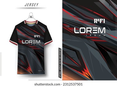 Diseño de camiseta de fútbol vectorial para sublimación, camiseta de diseño de camiseta deportiva