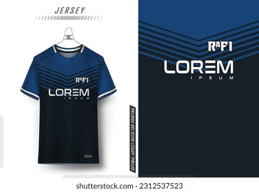 Vector soccer jersey design for sublimation, sport t shirt design jersey