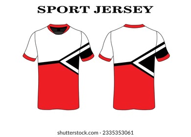vector soccer jersey design for sublimation