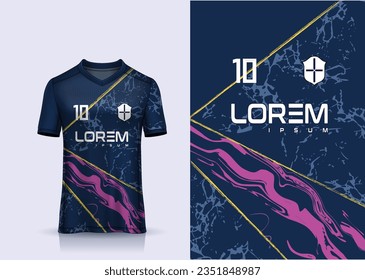 Vector soccer jersey design for sublimation