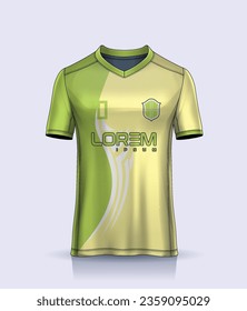 vector soccer jersey design for sublimation, sport t shirt design
