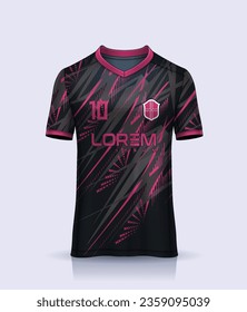 diseño de jersey de fútbol vectorial para sublimación, diseño de camisetas de deporte