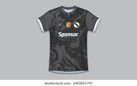 vector soccer jersey design for sublimation, sport t shirt design