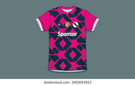 vector soccer jersey design for sublimation, sport t shirt design