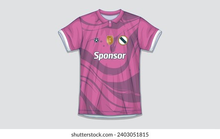 Vektorsoccer-Jersey-Design für Sublimationen, Sport-t-Shirt-Design