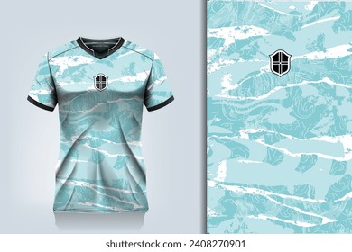 Vector soccer jersey design for sublimation sport t shirt design

