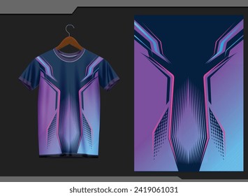 vector soccer jersey design for sublimation, sport t shirt design