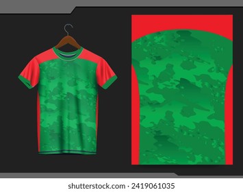 vector soccer jersey design for sublimation, sport t shirt design