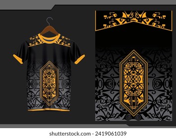 vector soccer jersey design for sublimation, sport t shirt design