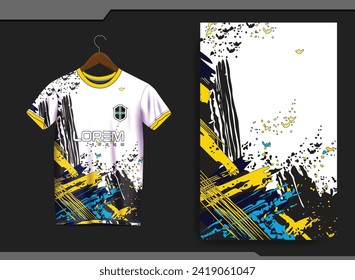 vector soccer jersey design for sublimation, sport t shirt design