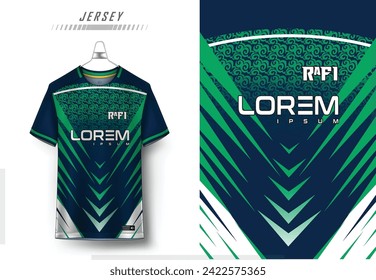 Vector soccer jersey design for sublimation, sport t shirt design