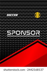 Diseño de camiseta de fútbol vectorial para sublimación de alta calidad