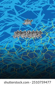 vector soccer jersey design for sublimation