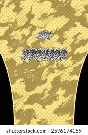 Vector vector soccer jersey design for sublimation
