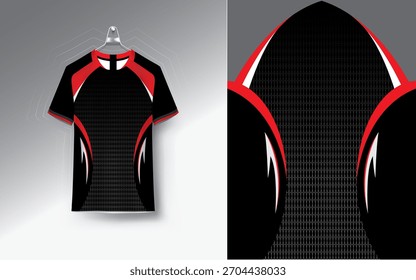 Diseño de Jersey de fútbol de Vector para sublimación Diseño de camiseta deportiva para Jersey