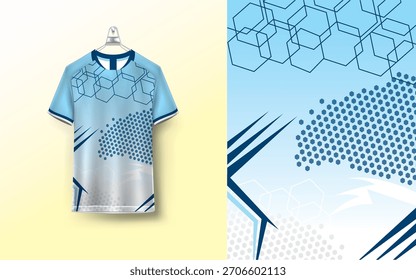 Vector soccer jersey design for sublimation sport t shirt design