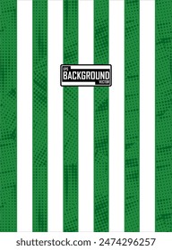 Vektorgrafik Fußballtrikot Grün Vorlage Sport Design